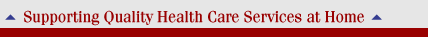 Supporting Quality Health Care Services at Home